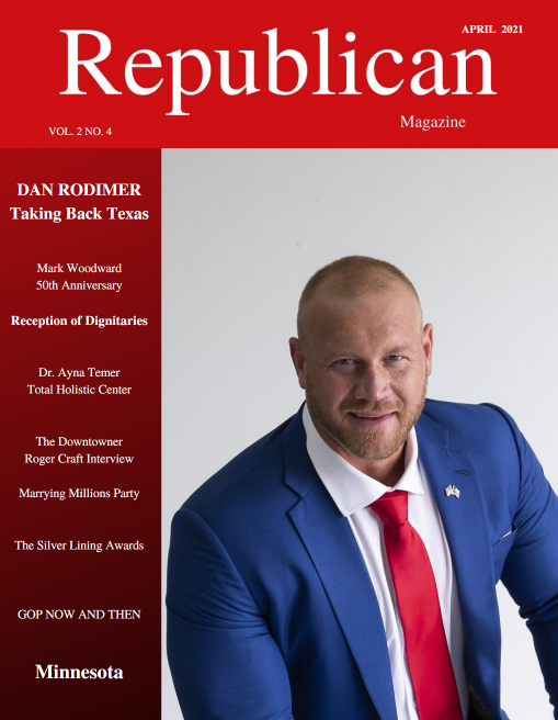 Dan Rodimer on the Cover of Republican Magazine