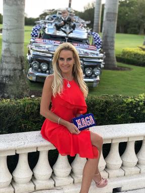 Karyn Turk at Mar-O-Lago - Photo Exclusive to Republican Magazine Interview