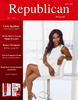 Carla Spalding on the Cover of Republican Magazine