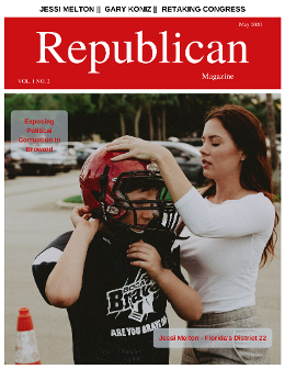 Republican Magazine May 2020 Cover - Jessi Melton runs for Congress in Florida's District 22