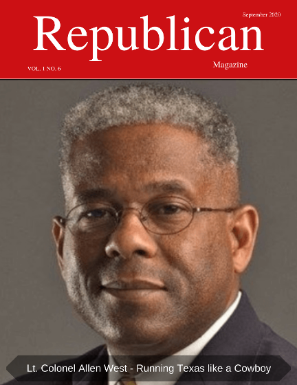 Allen West - Republican Magazine September 2020 Issue GOP MAG