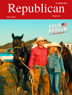 Summer 2024 - Doug Bergum on Cover of Republican Magazine
