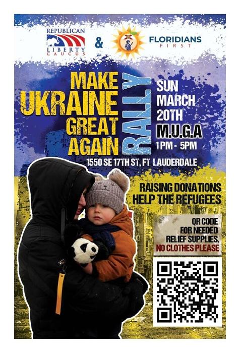 MUGA Rally 2022 - Make Ukraine Great Again - Repulican Liberty Caucus